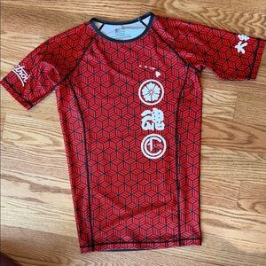 CTRL Industries "Yamato Damashii" Samurai Rashguard - Red - Small